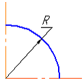 Сколько радиусов на рисунке. Правильный рисунок размера радиуса дуги. Размер радиуса дуги окружности правильно показан на рисунке. Радиус дуги окружности на рисунках. Радиус дуги правильно показан на рисунке....